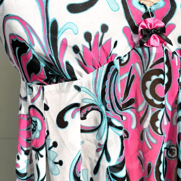 Betsey Johnson Intimates Y2K Babydoll Chemise Slip Dress – SZ L - Picture 4 of 9